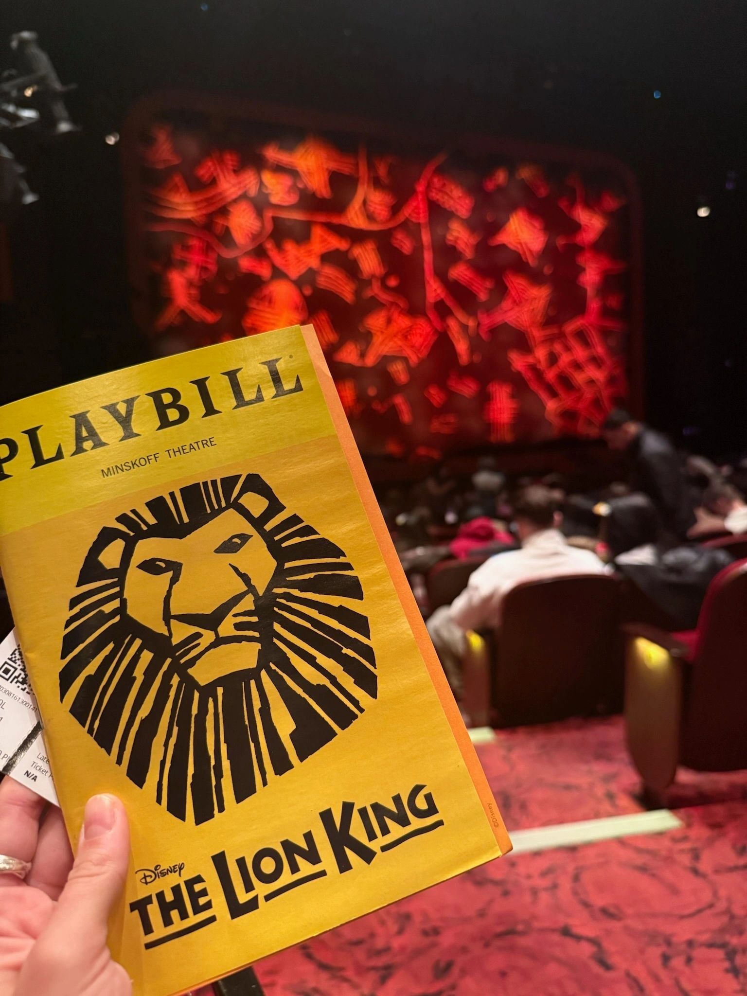 Broadway show experience